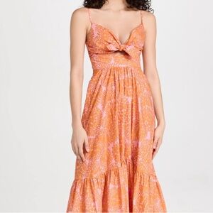 ALC  Pink and Orange Women's Dress